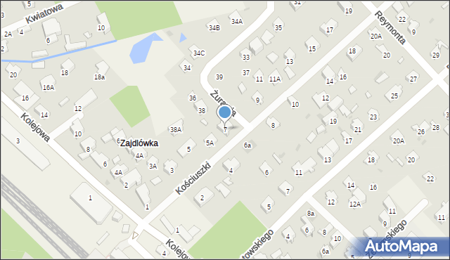 Celestynów, Kościuszki Tadeusza, gen., 7, mapa Celestynów