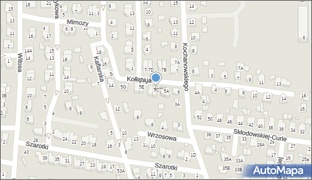 Chełm, Kochanowskiego Jana, 5C, mapa Chełma