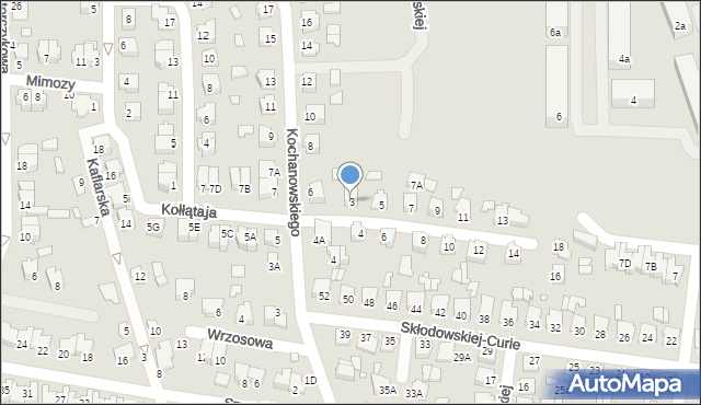 Chełm, Kołłątaja Hugo, 3, mapa Chełma