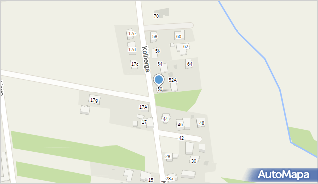 Chełm Śląski, Kolberga Oskara, 52, mapa Chełm Śląski