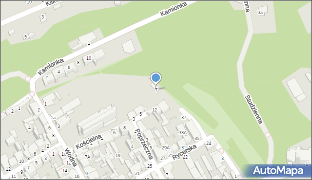 Chełmno, Kościelna, 7, mapa Chełmno