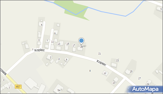 Chróścice, Kopiec, 19, mapa Chróścice