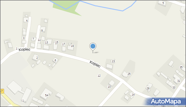 Chróścice, Kopiec, 21, mapa Chróścice