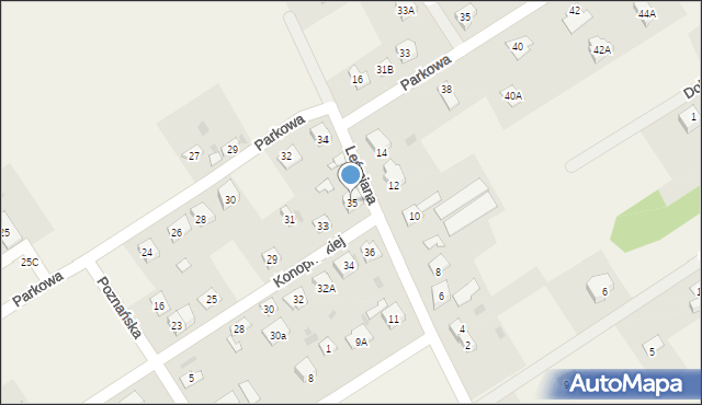 Chylice-Kolonia, Konopnickiej Marii, 35, mapa Chylice-Kolonia