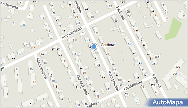 Ciechanów, Konopnickiej Marii, 39, mapa Ciechanów