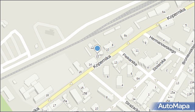 Ciechocinek, Kopernika Mikołaja, 12, mapa Ciechocinek