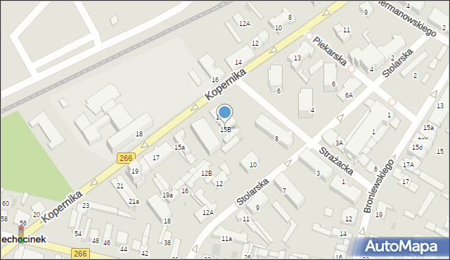 Ciechocinek, Kopernika Mikołaja, 15B, mapa Ciechocinek