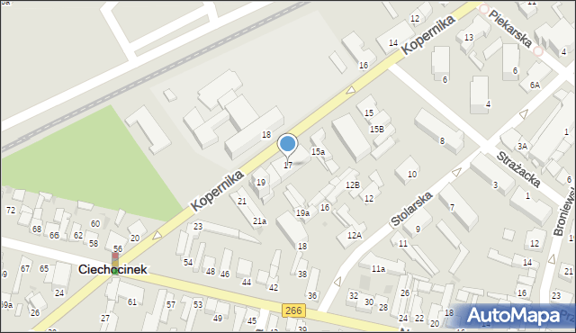 Ciechocinek, Kopernika Mikołaja, 17, mapa Ciechocinek