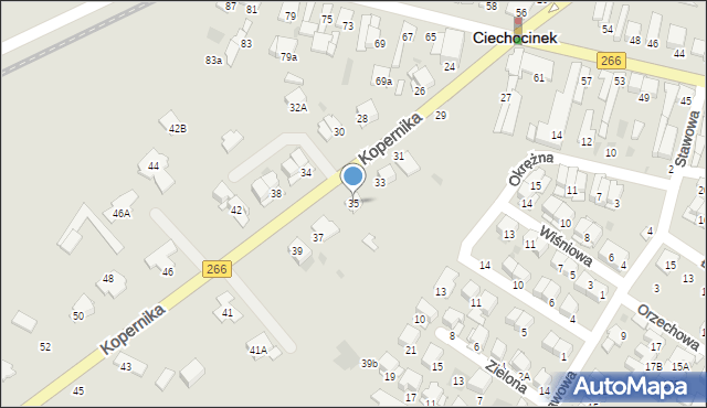 Ciechocinek, Kopernika Mikołaja, 35, mapa Ciechocinek
