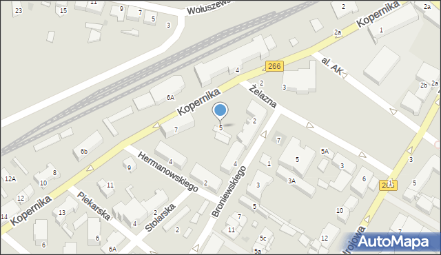 Ciechocinek, Kopernika Mikołaja, 5, mapa Ciechocinek