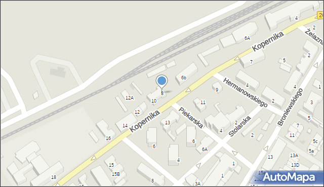 Ciechocinek, Kopernika Mikołaja, 8, mapa Ciechocinek