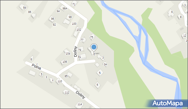 Cisiec, Końcowa, 2, mapa Cisiec