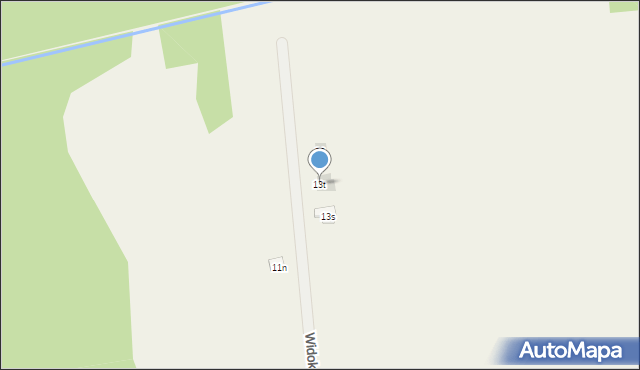 Ćmińsk, Kobylaki, 13t, mapa Ćmińsk