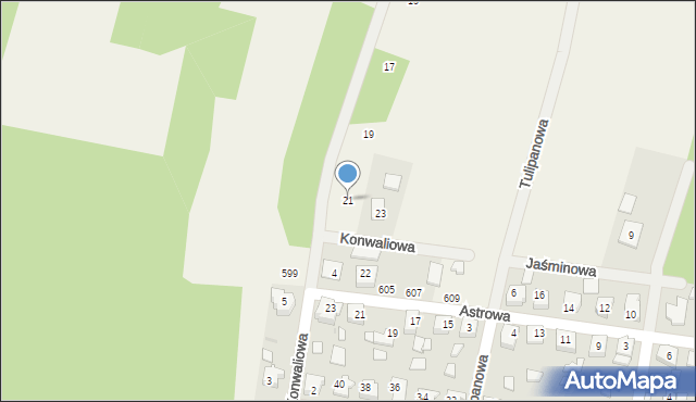 Cmolas, Konwaliowa, 21, mapa Cmolas