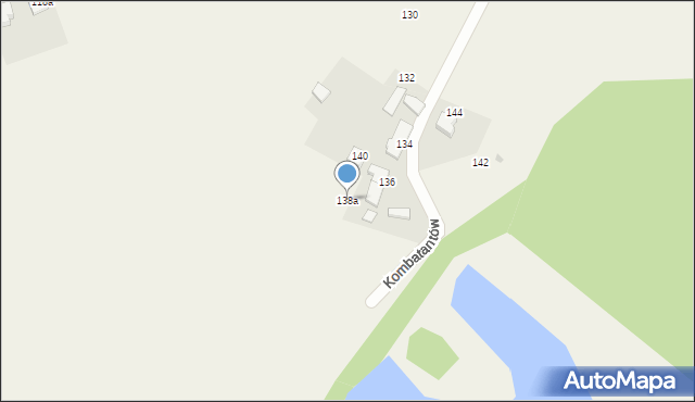 Ćwiklice, Kombatantów, 138a, mapa Ćwiklice