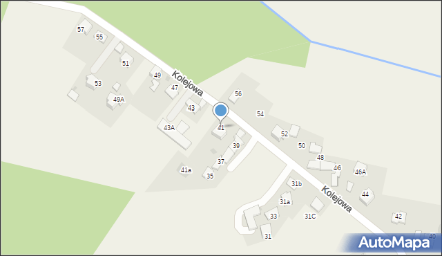 Czarków, Kolejowa, 41, mapa Czarków