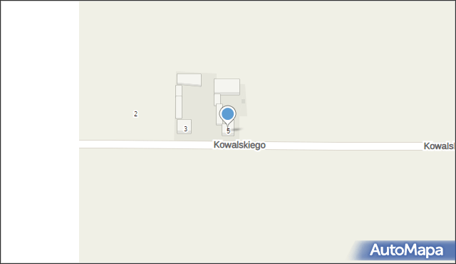 Czarnocin, Kowalskiego Izydora, ks., 5, mapa Czarnocin