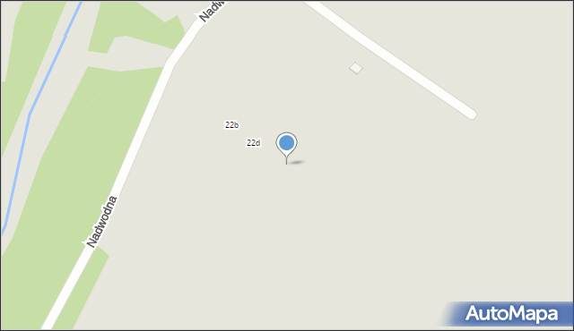 Czarny Dunajec, Kolejowa, 22g, mapa Czarny Dunajec