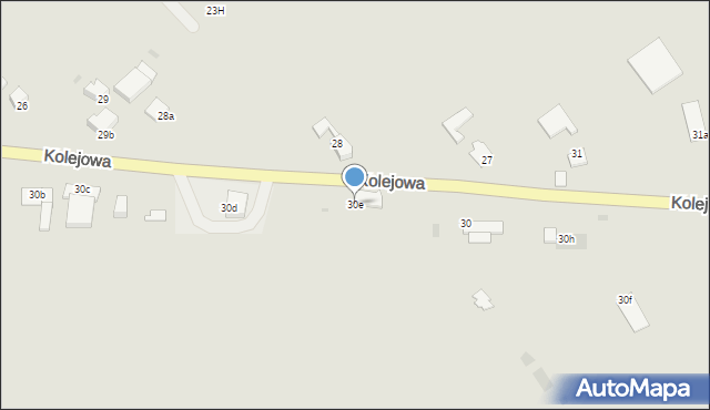Czarny Dunajec, Kolejowa, 30e, mapa Czarny Dunajec