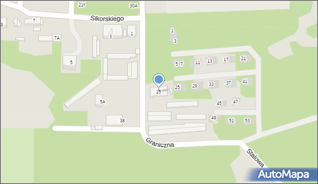 Czeladź, Kościuszki Tadeusza, gen., 15, mapa Czeladź