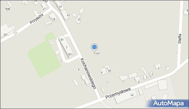 Czerwionka-Leszczyny, Kochanowskiego Jana, 6, mapa Czerwionka-Leszczyny