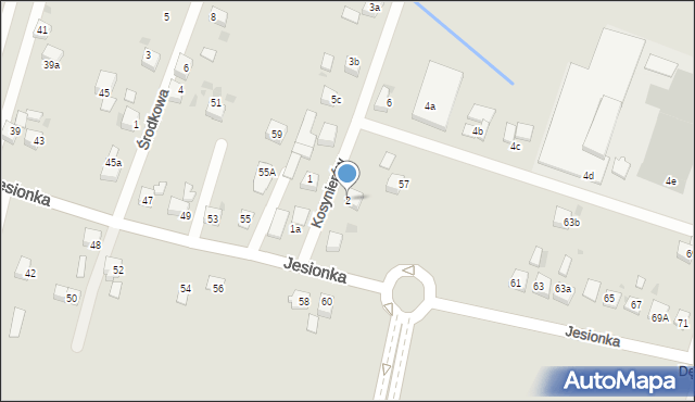 Czerwionka-Leszczyny, Kosynierów, 2, mapa Czerwionka-Leszczyny