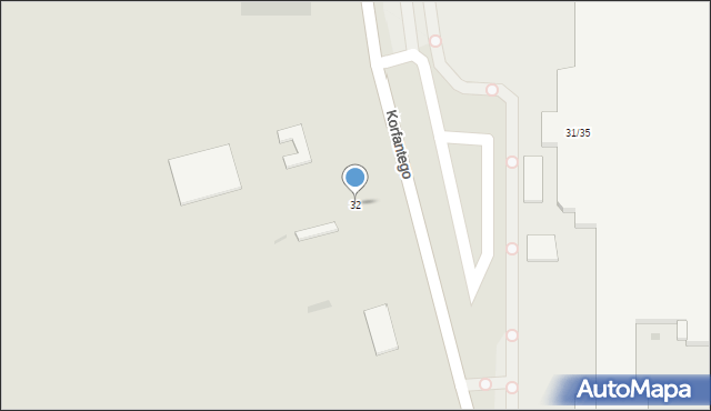 Częstochowa, Korfantego Wojciecha, 32, mapa Częstochowy