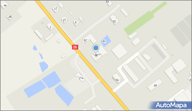 Człuchów, Koszalińska, 6B, mapa Człuchów