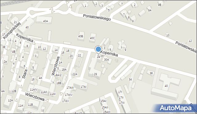 Dąbrowa Górnicza, Kopernika Mikołaja, 24, mapa Dąbrowa Górnicza