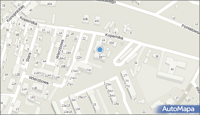 Dąbrowa Górnicza, Kopernika Mikołaja, 29, mapa Dąbrowa Górnicza