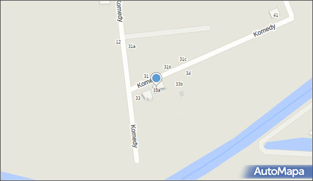 Darłowo, Komedy Krzysztofa, 33a, mapa Darłowo