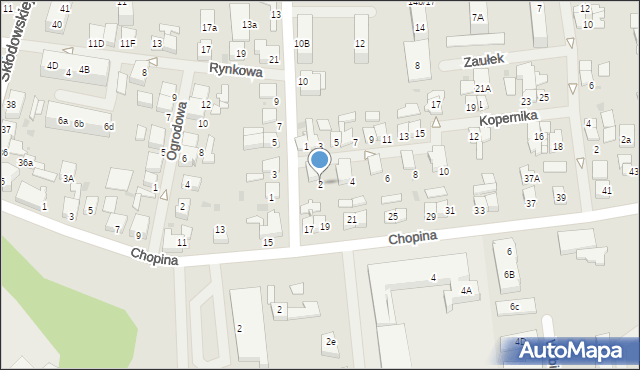Darłowo, Kopernika Mikołaja, 2, mapa Darłowo
