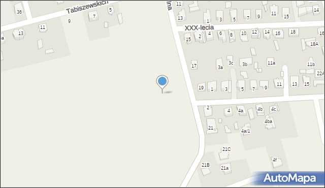 Dębe Wielkie, Kościelna, 6, mapa Dębe Wielkie