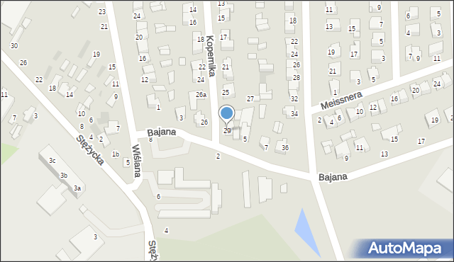 Dęblin, Kopernika Mikołaja, 29, mapa Dęblin