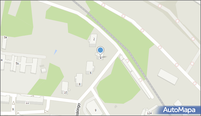Dęblin, Kowalskiego Józefa, gen. pil., 4, mapa Dęblin