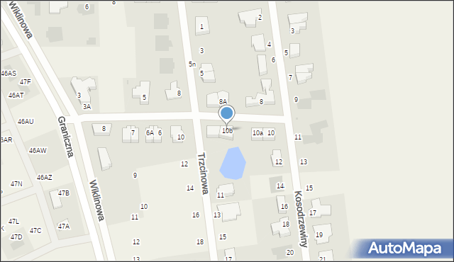 Dobra, Kosodrzewiny, 10b, mapa Dobra