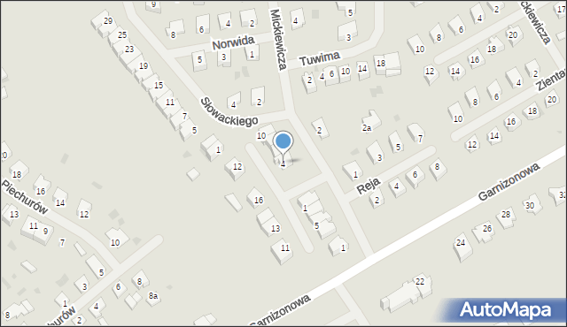 Dobre Miasto, Kochanowskiego Jana, 4, mapa Dobre Miasto