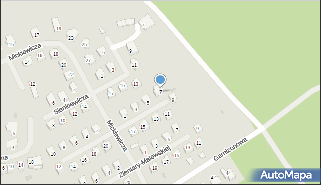 Dobre Miasto, Konopnickiej Marii, 7, mapa Dobre Miasto