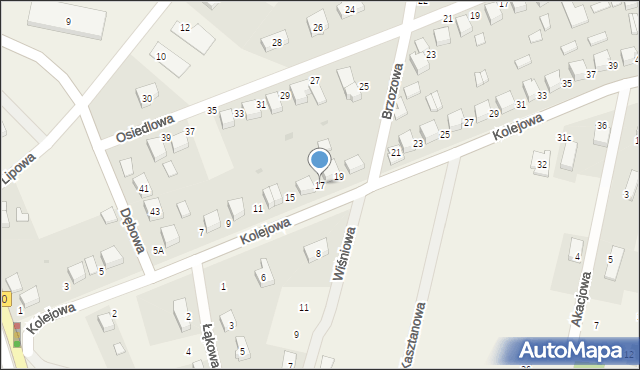 Dobroszyce, Kolejowa, 17, mapa Dobroszyce