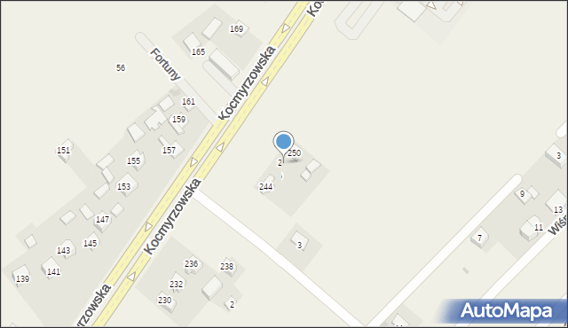 Dojazdów, Kocmyrzowska, 248, mapa Dojazdów