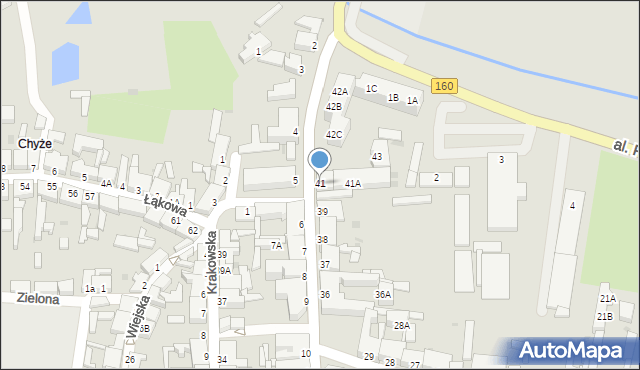 Drezdenko, Kościuszki Tadeusza, gen., 41, mapa Drezdenko