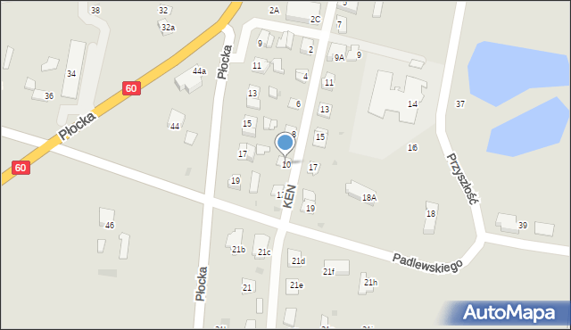 Drobin, Komisji Edukacji Narodowej, 10, mapa Drobin
