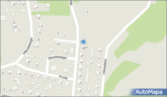 Drohiczyn, Konopnickiej Marii, 18, mapa Drohiczyn