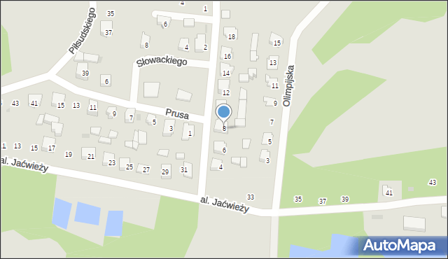 Drohiczyn, Konopnickiej Marii, 8, mapa Drohiczyn