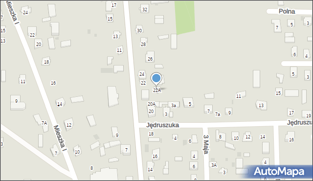 Drohiczyn, Kopernika Mikołaja, 22A, mapa Drohiczyn