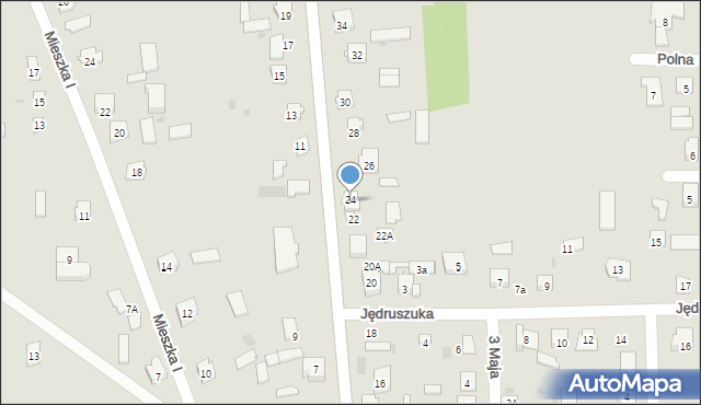 Drohiczyn, Kopernika Mikołaja, 24A, mapa Drohiczyn