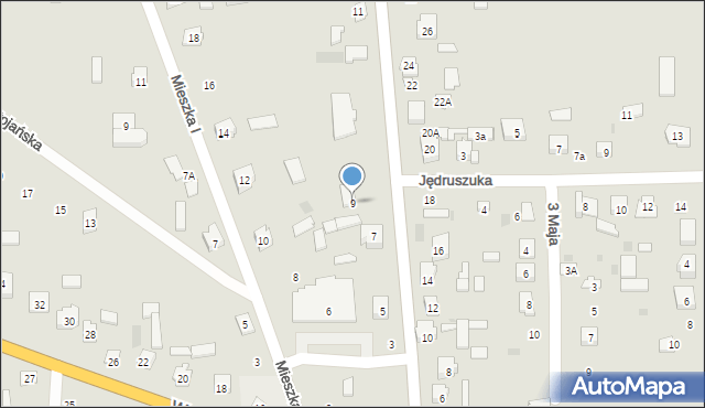 Drohiczyn, Kopernika Mikołaja, 9, mapa Drohiczyn