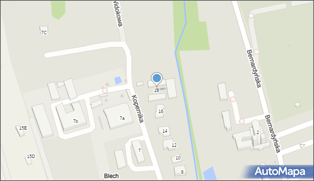 Dukla, Kopernika Mikołaja, 18, mapa Dukla