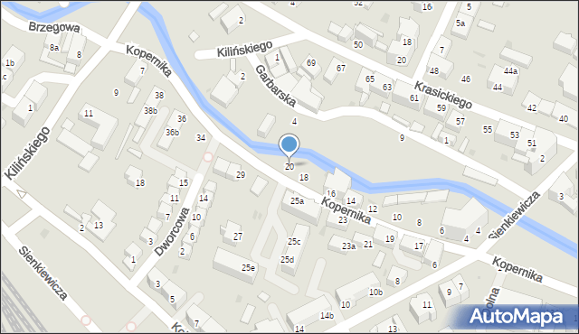 Dzierżoniów, Kopernika Mikołaja, 20, mapa Dzierżoniów
