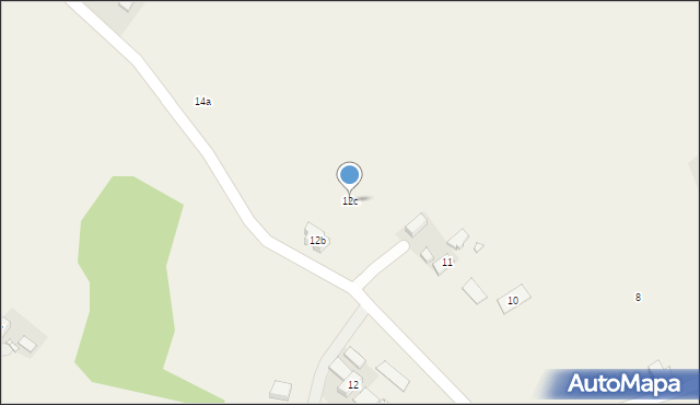 Dzikowiec, Kolonia, 12c, mapa Dzikowiec